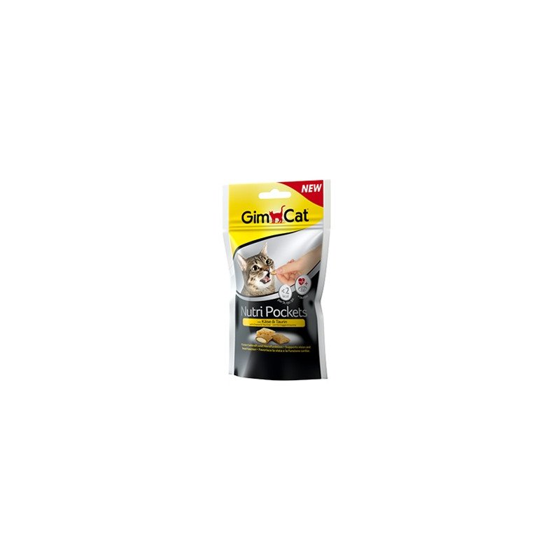Gimborn Italia - Nutripockets mit Käse und Taurina - 60GR (Katze) Gimborn Italia - Nutripockets mit Käse und Taurina - 60GR (Katze)