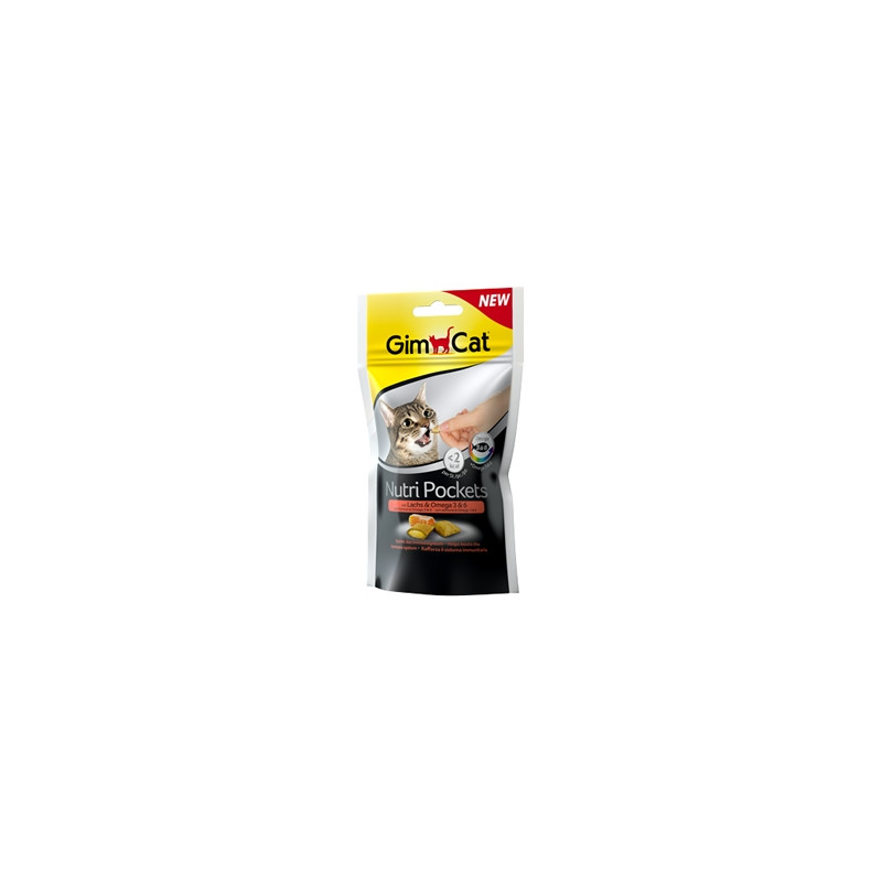 Gimborn Italia - Nutripockets con Salmone & Omega - 60GR (Gatto) Gimborn Italia - Nutripockets con Salmone & Omega - 60GR (Gatto)