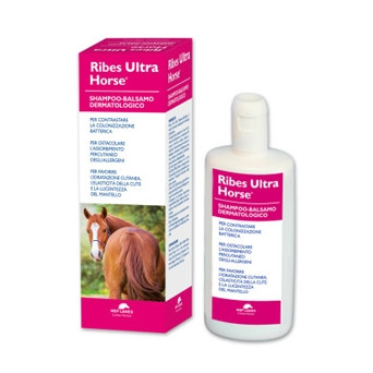 Nbf Lanes - Ribes Ultra Horse Shampoo-Balsamo Dermatologico - 1LT (Cavallo) - 