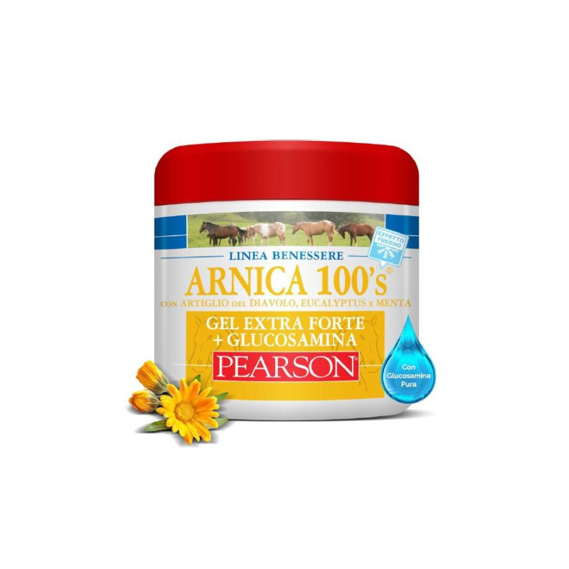 Pearson Guglielmo - Arnica 100's Glucosamina - 500ML (Cavallo) Pearson Guglielmo - Arnica 100's Glucosamina - 500ML (Cavallo)
