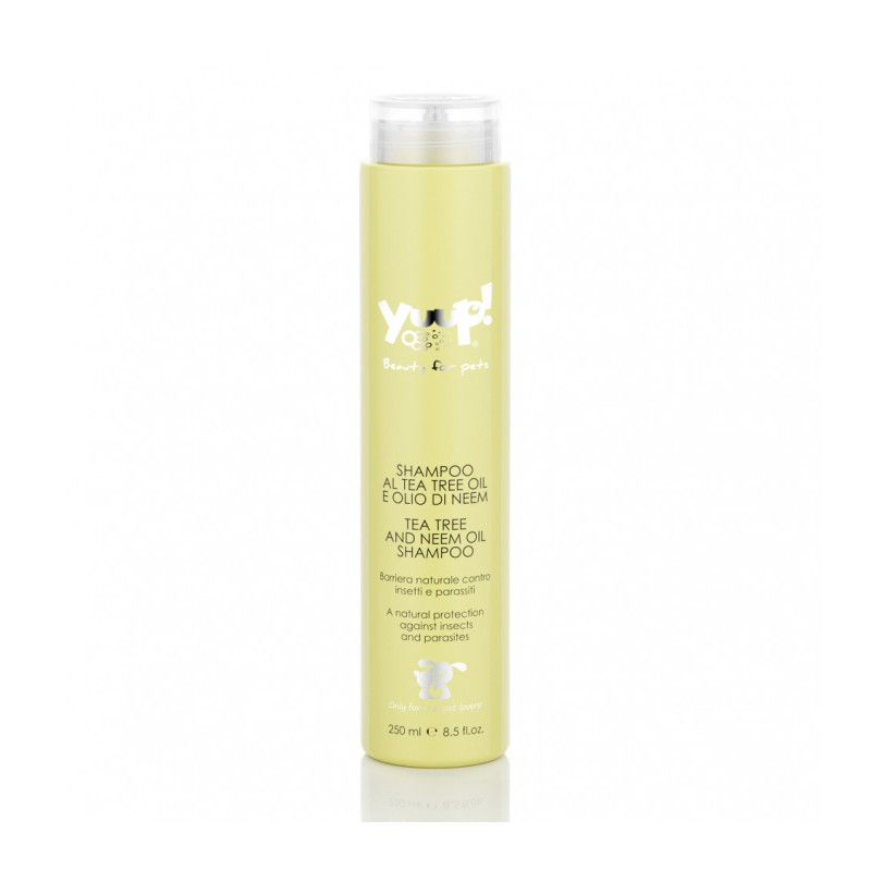 Yuup - Shampoo Tea Tree Oil e Olio di Neem - 250 ml (Cane) Yuup - Shampoo Tea Tree Oil e Olio di Neem - 250 ml (Cane)