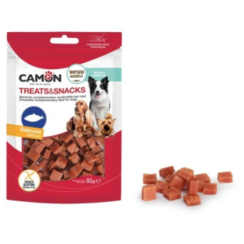 Camon - Dadini al Salmone - 80GR (Cane) - 