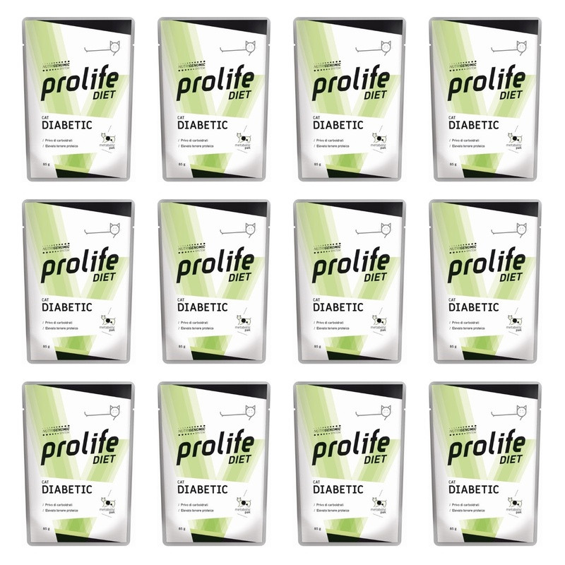 Prolife - Prolife Veterinary Diabetic 85 g.x12 Prolife - Prolife Veterinary Diabetic 85 g.x12