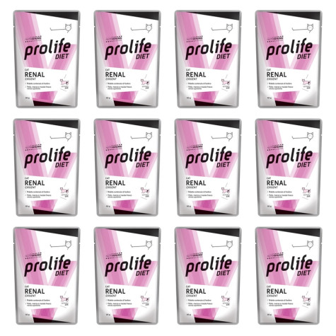 Prolife - Prolife Veterinary Renal Exigent 85gr.x12 - 