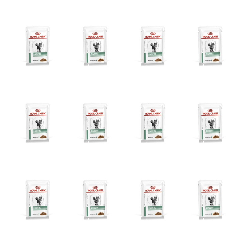 Royal Canin - Veterinary Diet Diabetic 12x85 gr. Royal Canin - Veterinary Diet Diabetic 12x85 gr.