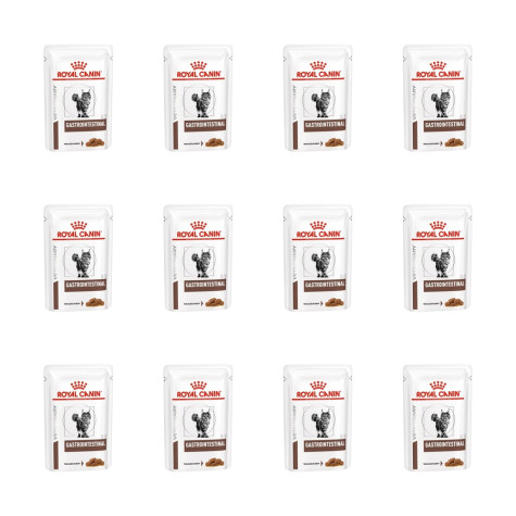 ROYAL CANIN Veterinary Diet Gastrointestinal 12 bustine da 85 gr. -