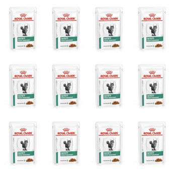 Royal Canin Vet Gatto Satiety Weight Management (12 bustine da 85 g) -