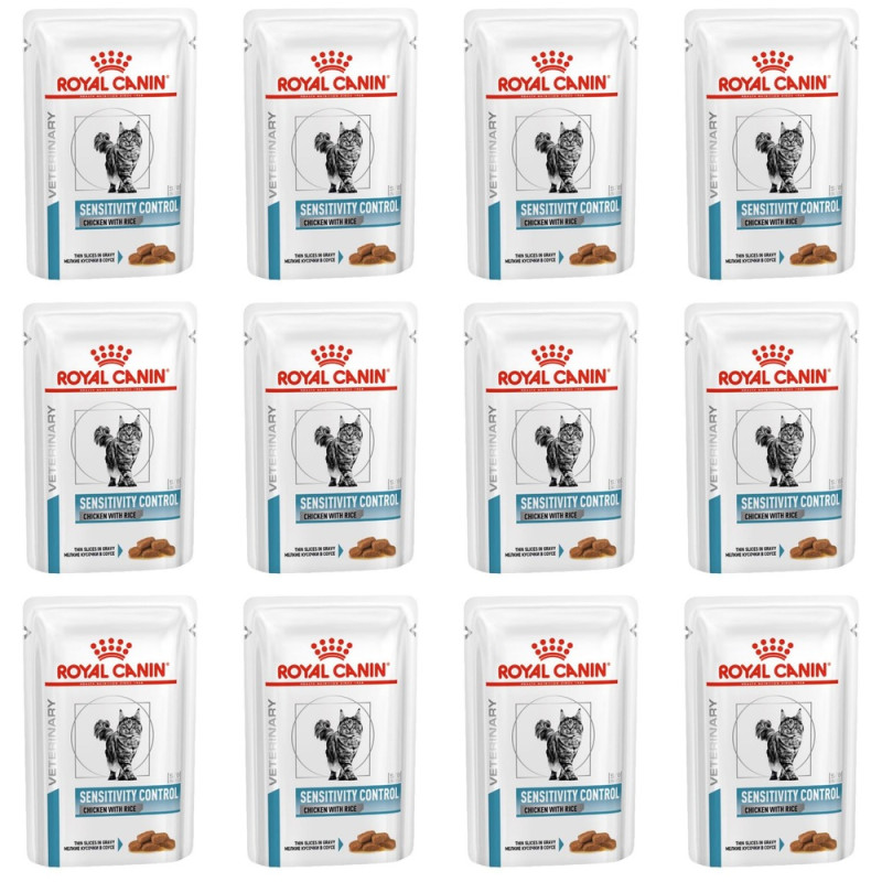 Royal Canin Sensitivity Control Hühnerreis 12 Beutel à 85 gr. Royal Canin Sensitivity Control Hühnerreis 12 Beutel à 85 gr.
