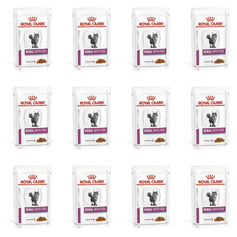 royal canin renal Chat thon 12 x 85 g pâtée