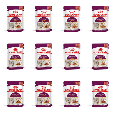Royal Canin - Sensory Taste straccetti in salsa 12 X 85 gr. - 