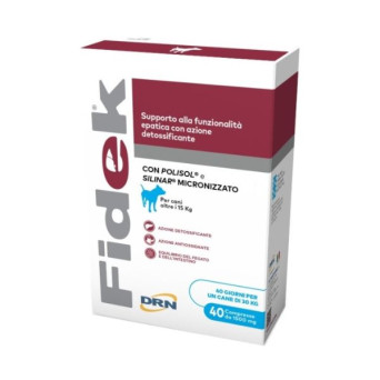 DRN Fidek 1500 mg - 40 Compresse (Cane oltre i 15 kg) -