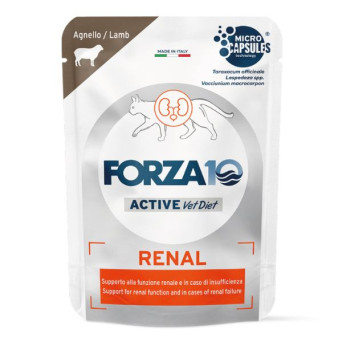 Forza10 Active Cat Renal Lamm 12x80 g - 