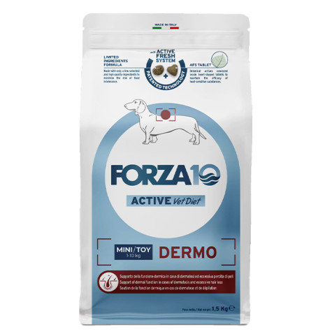 Forza10 Active Dog Adult Mini Toy Dermo al Pesce 1,5 kg -