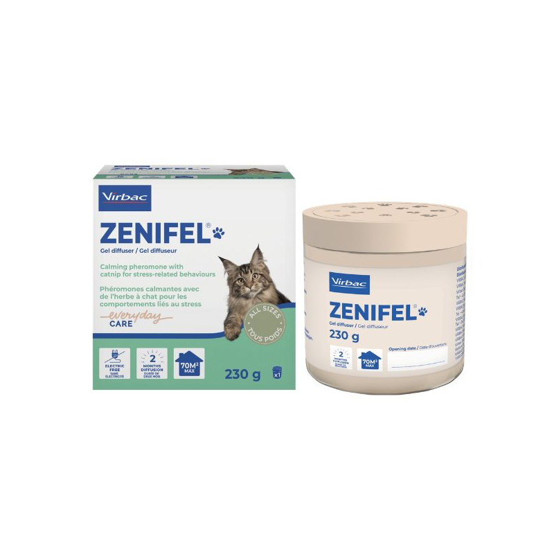Virbac Zenifel diffusore gel für Katzen - 230GR Virbac Zenifel diffusore gel für Katzen - 230GR