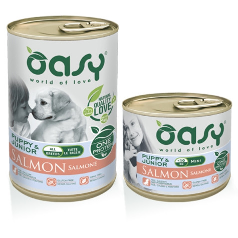 OASY One Protein Puppy & Junior Saumon - 200GR - 