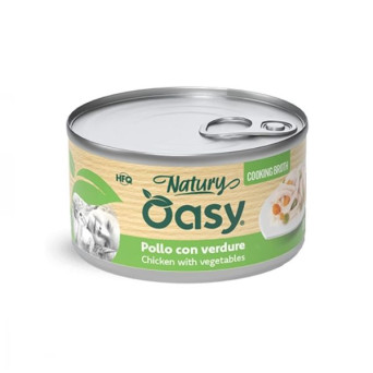 OASY Cat Natury Cooking Broth Poulet Con Verdure - 85GR - 