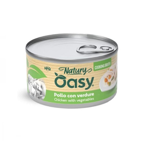 OASY Cat Natury Cooking Broth Poulet Con Verdure - 85GR - 