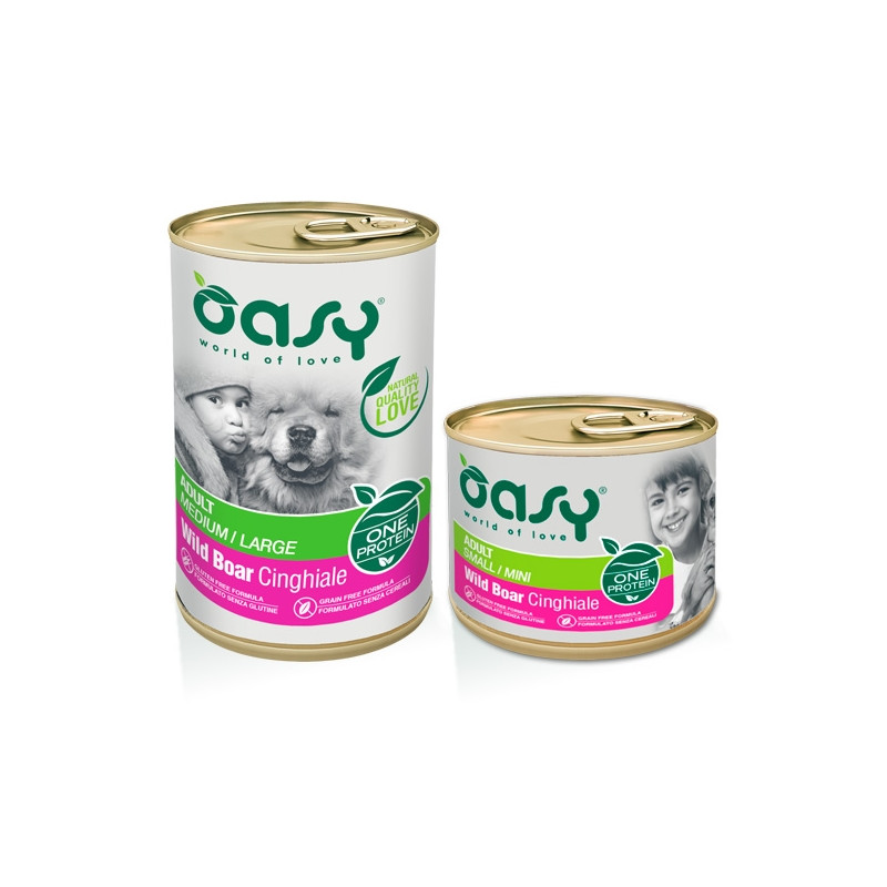 OASY One Protein Adult Cinghiale - 200GR OASY One Protein Adult Cinghiale - 200GR