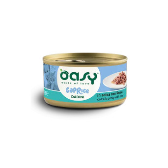 OASY Cat Adult Caprice Dadini in Salsa Thunfisch - 85GR -