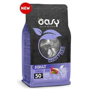 OASY Grain Free Adult Small & Mini Ente - 800GR - 