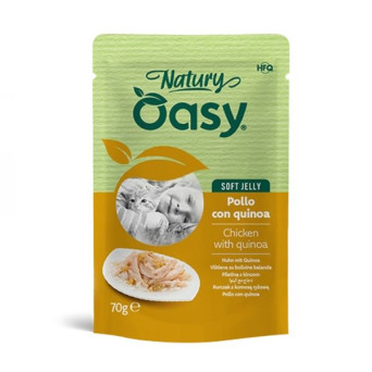 OASY Cat Adult Natury Hähnchen Con Quinoa Soft Jelly - 70GR - 