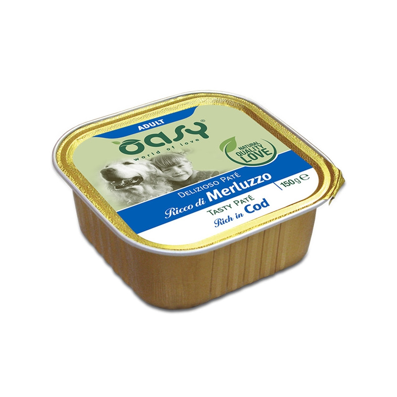 OASY Delizioso Paté Ricco di Merluzzo - 150GR OASY Delizioso Paté Ricco di Merluzzo - 150GR