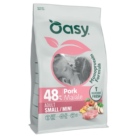 OASY Monoprotein Formula Dog Adult Small Mini Maiale - 800GR - 