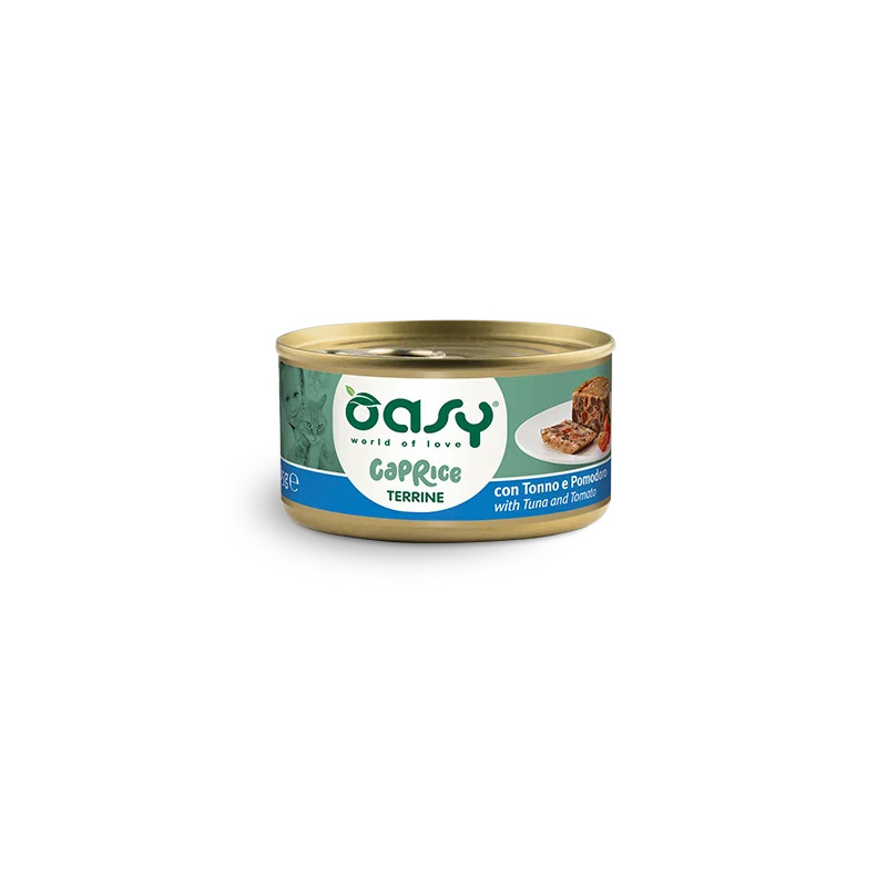 OASY Cat Adult Caprice Terrina Con Tuna e Pomodoro - 85GR OASY Cat Adult Caprice Terrina Con Tuna e Pomodoro - 85GR