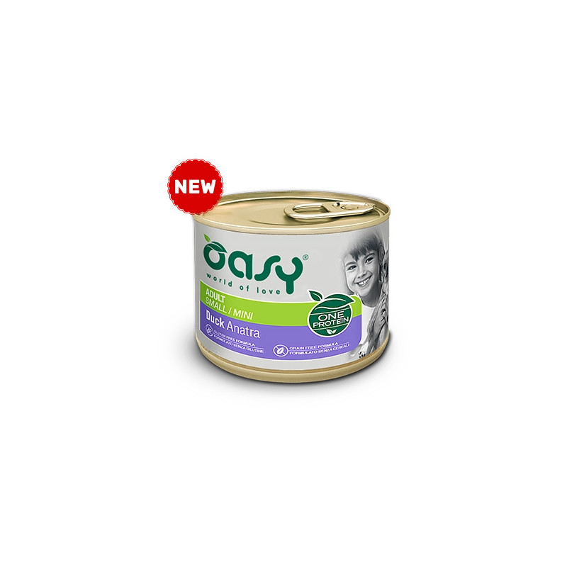 OASY Dog One Protein Adult Small Mini Canard - 200GR