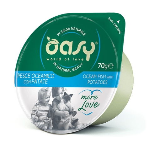 OASY More Love Pesce Oceanico con Patate - 70GR -