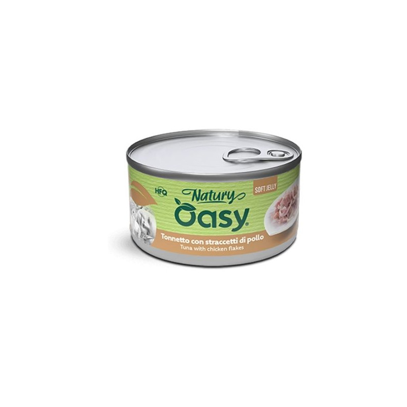 OASY Cat Adult Natury Tonnetto Con Straccetti Di Poulet Soft Jelly - 150GR OASY Cat Adult Natury Tonnetto Con Straccetti Di Poulet Soft Jelly - 150GR