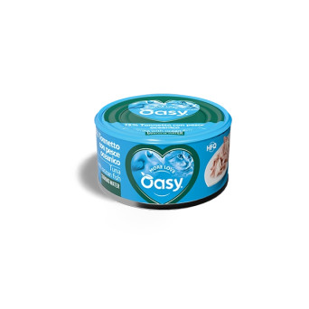 OASY More Love Tonnetto con Pesce Oceanico in Acqua di Cottura - 70GR - 