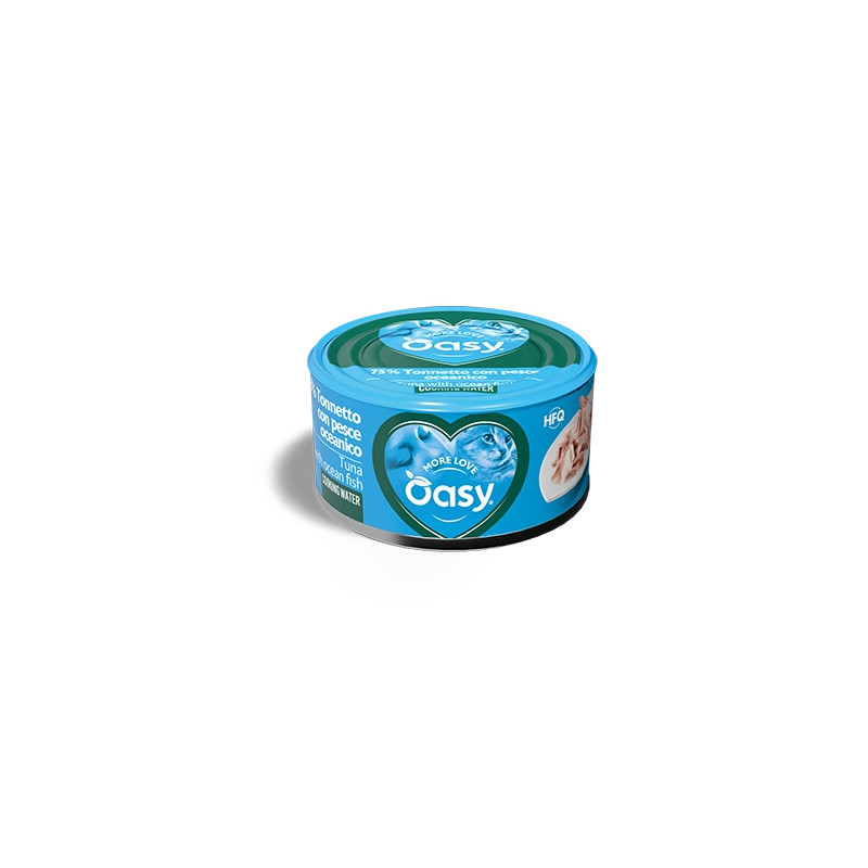 OASY More Love Tonnetto con Pesce Oceanico in Acqua di Cottura - 70GR OASY More Love Tonnetto con Pesce Oceanico in Acqua di Cottura - 70GR