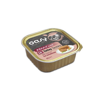 OASY Cat Adult Grain Free Paté Pute e Barbabietola - 85GR - 
