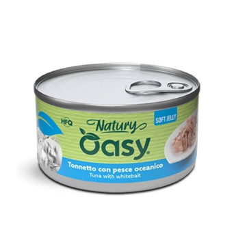 OASY Cat Adult Natury Tonnetto Con Pesce Oceanico Soft Jelly - 150GR -