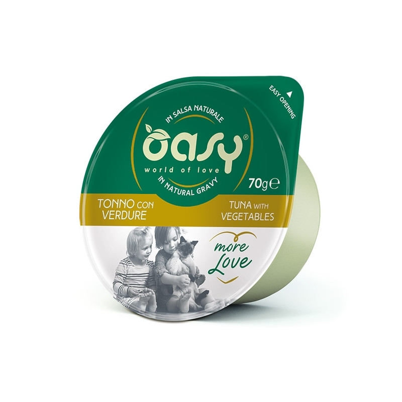 OASY More Love Thon con Verdure - 70GR OASY More Love Thon con Verdure - 70GR