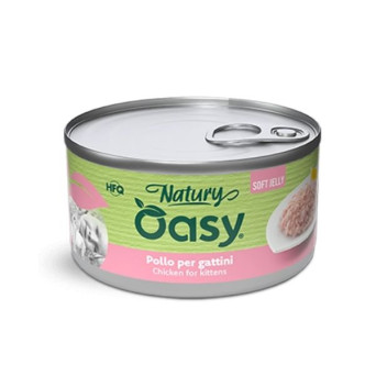 OASY Cat Kitten Natury Poulet Soft Jelly - 150GR - 