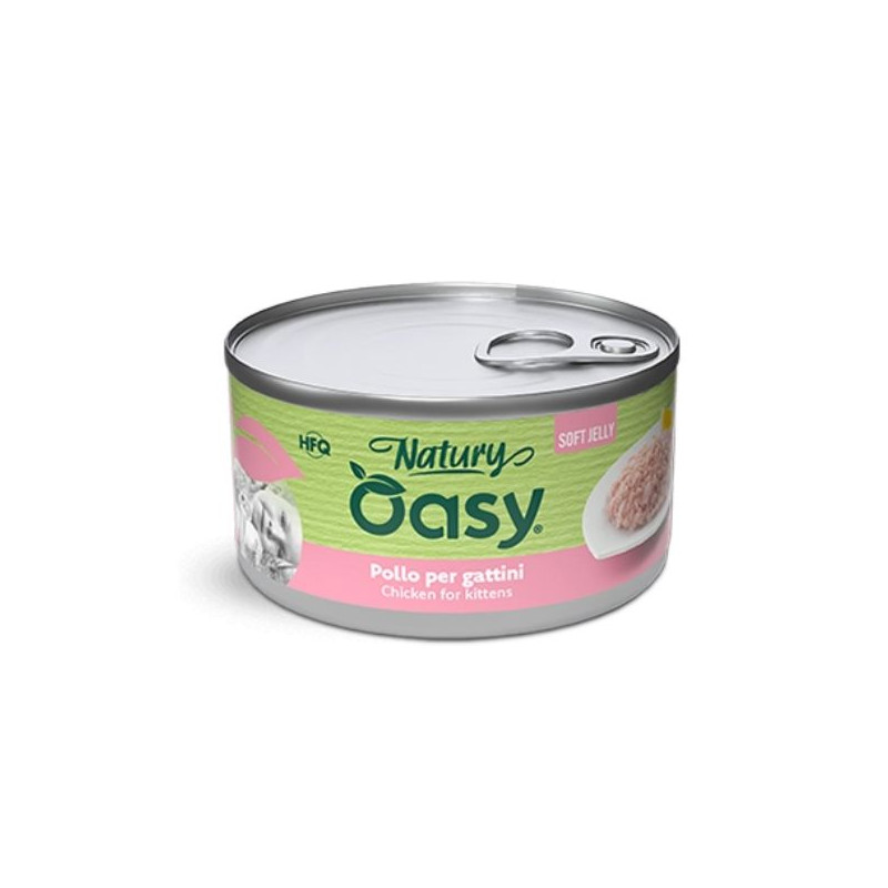 OASY Cat Kitten Natury Poulet Soft Jelly - 150GR OASY Cat Kitten Natury Poulet Soft Jelly - 150GR