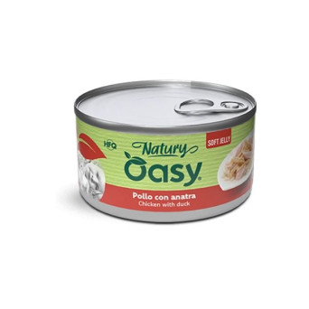OASY Cat Adult Natury Chicken Con Duck Soft Jelly - 150GR - 