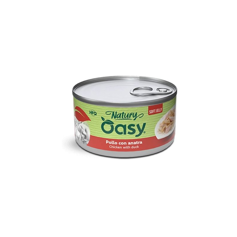 OASY Cat Adult Natury Hähnchen Con Ente Soft Jelly - 150GR OASY Cat Adult Natury Hähnchen Con Ente Soft Jelly - 150GR