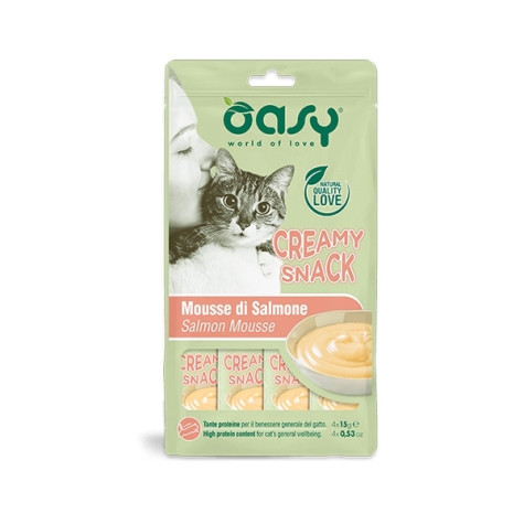 OASY Creamy Friandise Saumon - 15GR -