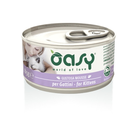 OASY Gustosa Mousse per Gattini - 85GR - 