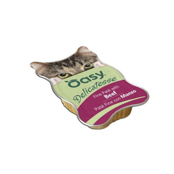 OASY Delicatesse Cat Pâté con Bœuf - 85GR -