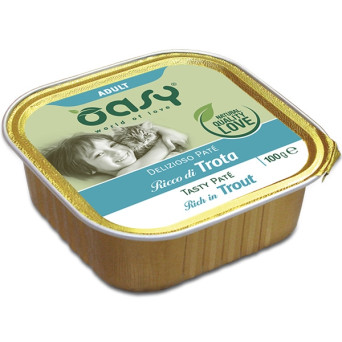 OASY Delizioso Paté Ricco di Trota - 100GR -