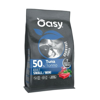 OASY Grain Free Formula Dog Adult Small&Mini con Thunfisch - 800GR - 