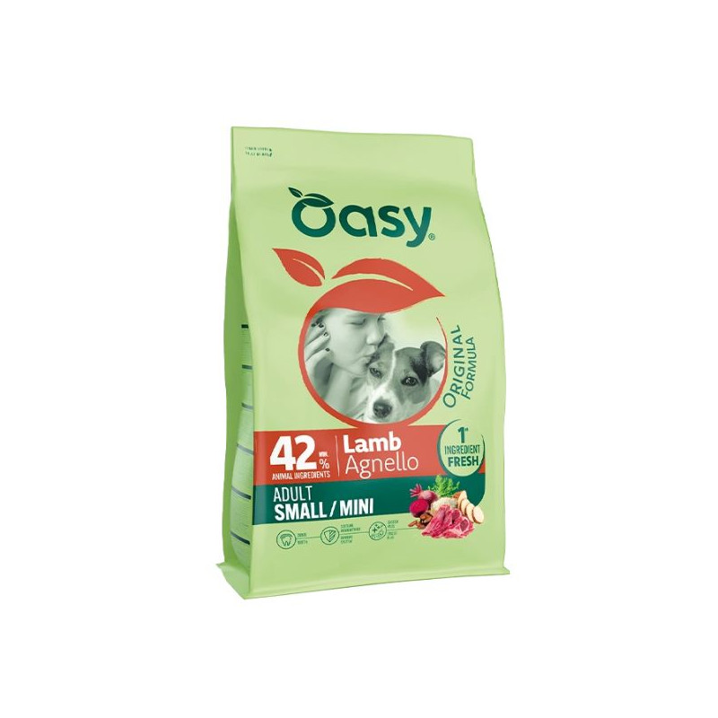 OASY Original Formula Dog Adult Small&Mini Lamm - 2KG OASY Original Formula Dog Adult Small&Mini Lamm - 2KG