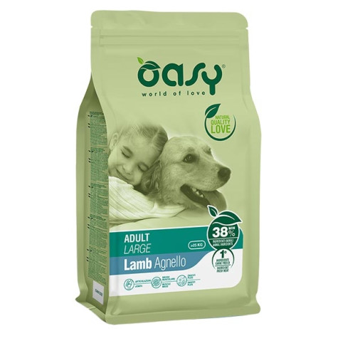 OASY Adult Large con Agneau - 12KG -