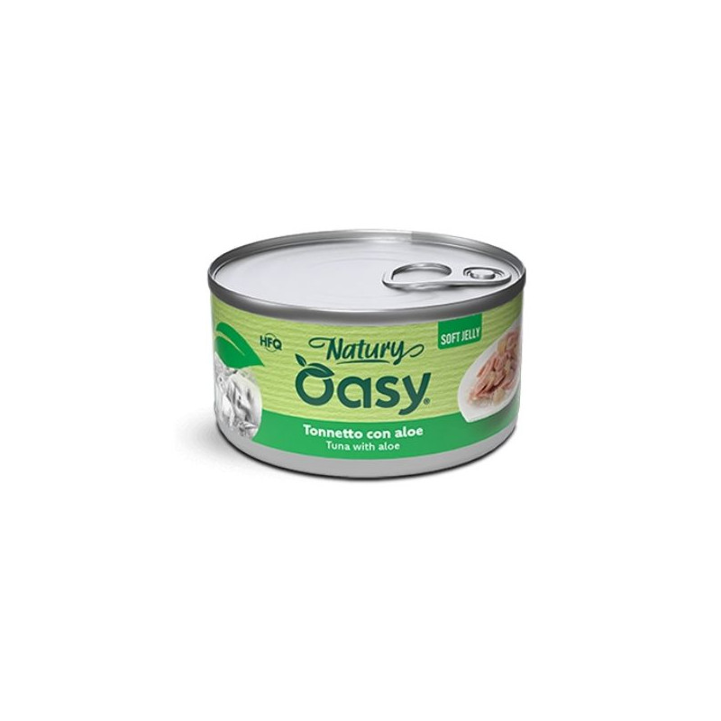 OASY Cat Adult Natury Tonnetto Con Aloe Soft Jelly - 150GR OASY Cat Adult Natury Tonnetto Con Aloe Soft Jelly - 150GR