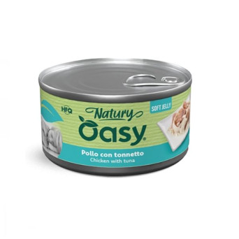 OASY Dog Natury Poulet Con Tonnetto Soft Jelly - 150GR - 