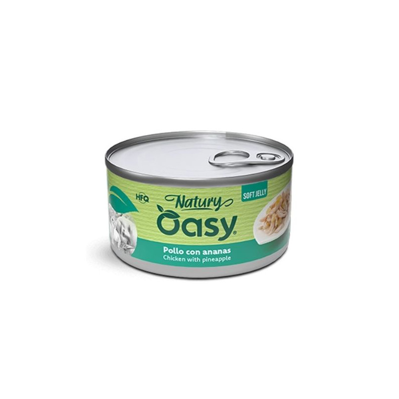 OASY Cat Adult Natury Hähnchen Con Ananas Soft Jelly - 150GR OASY Cat Adult Natury Hähnchen Con Ananas Soft Jelly - 150GR